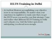 IELTS Training in Delhi | Study Abroad
