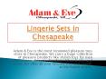 Lingerie Sets in Chesapeake PowerPoint PPT Presentation