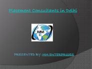 Top Placement Consultants in Delhi