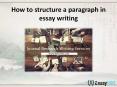 Take services of EssayMin to how to structure a paragraph PowerPoint PPT Presentation