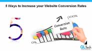 5 Ways to Increase Your Website Conversion Rates