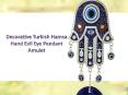 Decorative Turkish Hamsa Hand Evil Eye Pendant Amulet (1) PowerPoint PPT Presentation
