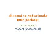 chennai to sabarimala tour package