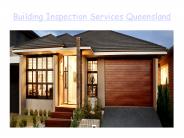 Building Inspection Services Queensland