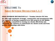 Interior Contractors In Dubai