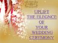 Uplift the elegance of your wedding ceremony PowerPoint PPT Presentation