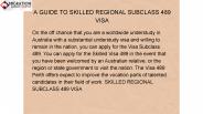 Visa Subclass 489 | Migration Agent Perth WA