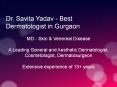 Best Dermatologist In Gurgaon | Dr Savita Yadav PowerPoint PPT Presentation