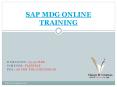 SAP MDG Online Training Courses in Pune, Hyderabad, India PowerPoint PPT Presentation