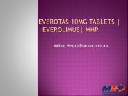 EVEROTAS 10MG TABLETS | EVEROLIMUS | MHP