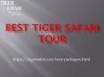 Best Tiger safari tour- Tiger safari PowerPoint PPT Presentation