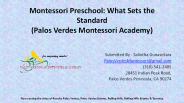 Montessori Method