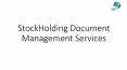Get Best DMS for Financial Services from StockHolding DMS PowerPoint PPT Presentation