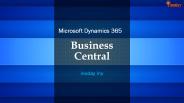 Microsoft Dynamics 365 Business Central - Overview
