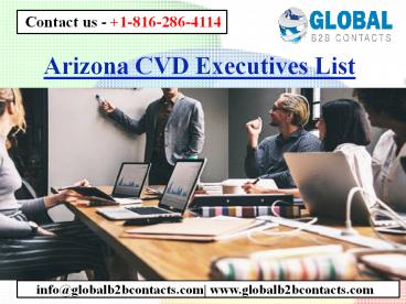 Arizona CVD Executives List