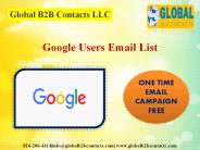 Google Users Email List