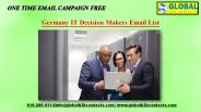 Germany IT Decision Makers Email List