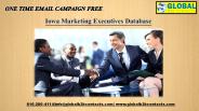 Iowa Marketing Executives  Database