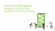 Best Online Time Attendance System