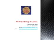 Real Voodoo Spell Caster