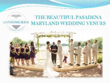 Book ballrooms in Maryland for special occasion