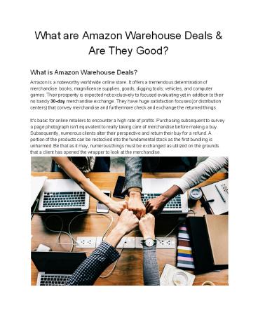 Does Amazon Warehouse Deals Worth it!!!