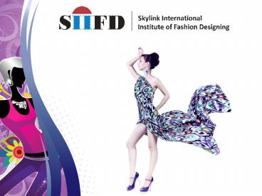 A leading fashion designing Institute in jaipur.
