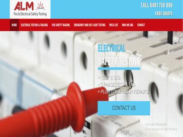 Electrical Test and Tag Perth