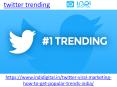 Find the best twitter trending service in India PowerPoint PPT Presentation
