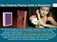 Special Range of Spy Cheating Playing Cards in Bangalore PowerPoint PPT Presentation