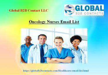 Oncology Nurses Email List