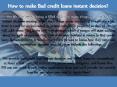 How to make Bad credit loans instant decision PowerPoint PPT Presentation