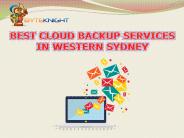 BEST CLOUD BACKUP SERVICES IN WESTERN SYDNEY