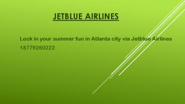 Jetblue Airlines