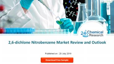 2,6-dichlone Nitrobenzene Market Review and Outlook