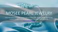 Exquisite pearl freshwater necklace and earrings at Mosee Pearls