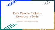Divorce Problem Solution in Delhi