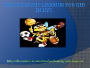 Private Music Lessons for Kids