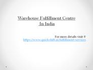 CHALLENGES OF WAREHOUSE MANAGEMENT SYSTEM