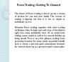 Forex Trading  Getting To Onward PowerPoint PPT Presentation