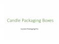 Candle Boxes PowerPoint PPT Presentation