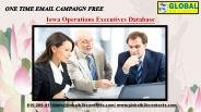 Iowa Operations Executives Database