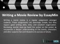 Get help from professional movie review writing service of EssayMin PowerPoint PPT Presentation