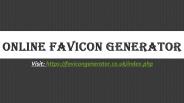 Online favicon generator