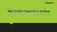 Web Design Training In Mohali PowerPoint PPT Presentation