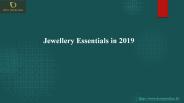 Jewellery Essentials in 2019