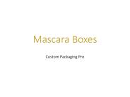 Mascara Box