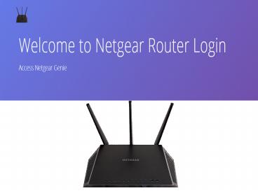 Netgear Routerlogin.net