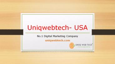 Digital Marketing Company | Digital Marketing Agency - USA
