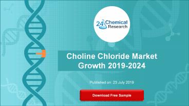 Choline Chloride Market Growth 2019-2024